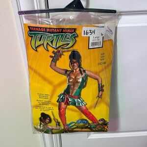 Teenage Mutant Ninja Turtles Women's Costume Jumpsuit - Green